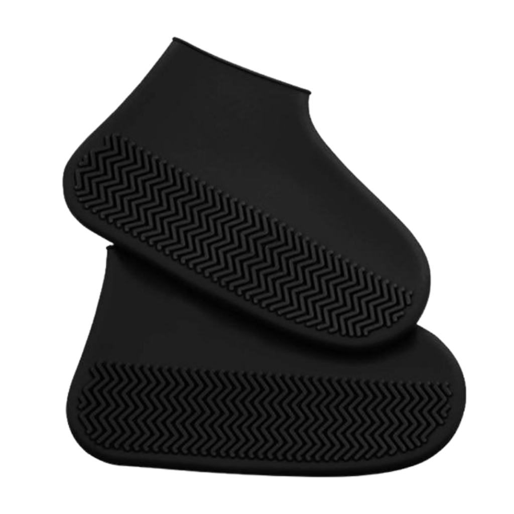 1 Paire de couvre-chaussures imperméables en silicone
