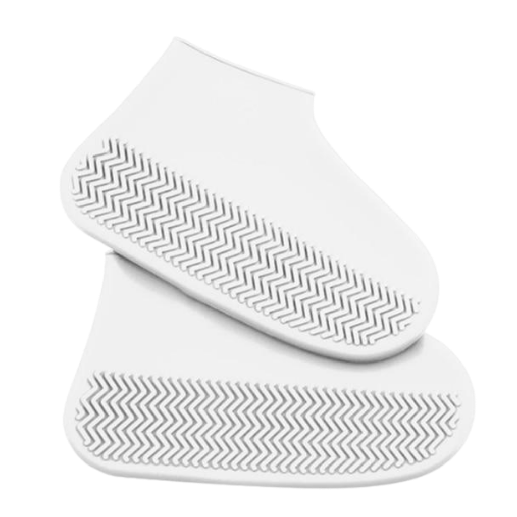 1 Paire de couvre-chaussures imperméables en silicone