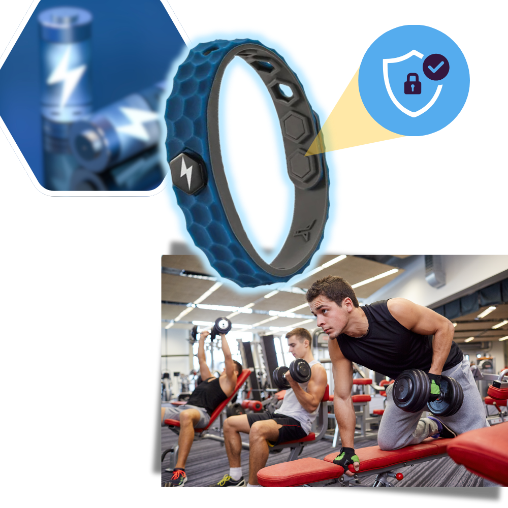 Bracelet antistatique à 2000 ions