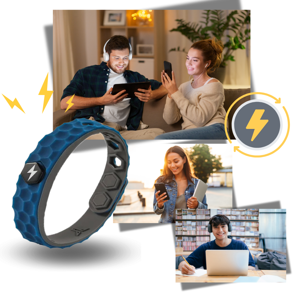 Bracelet antistatique à 2000 ions