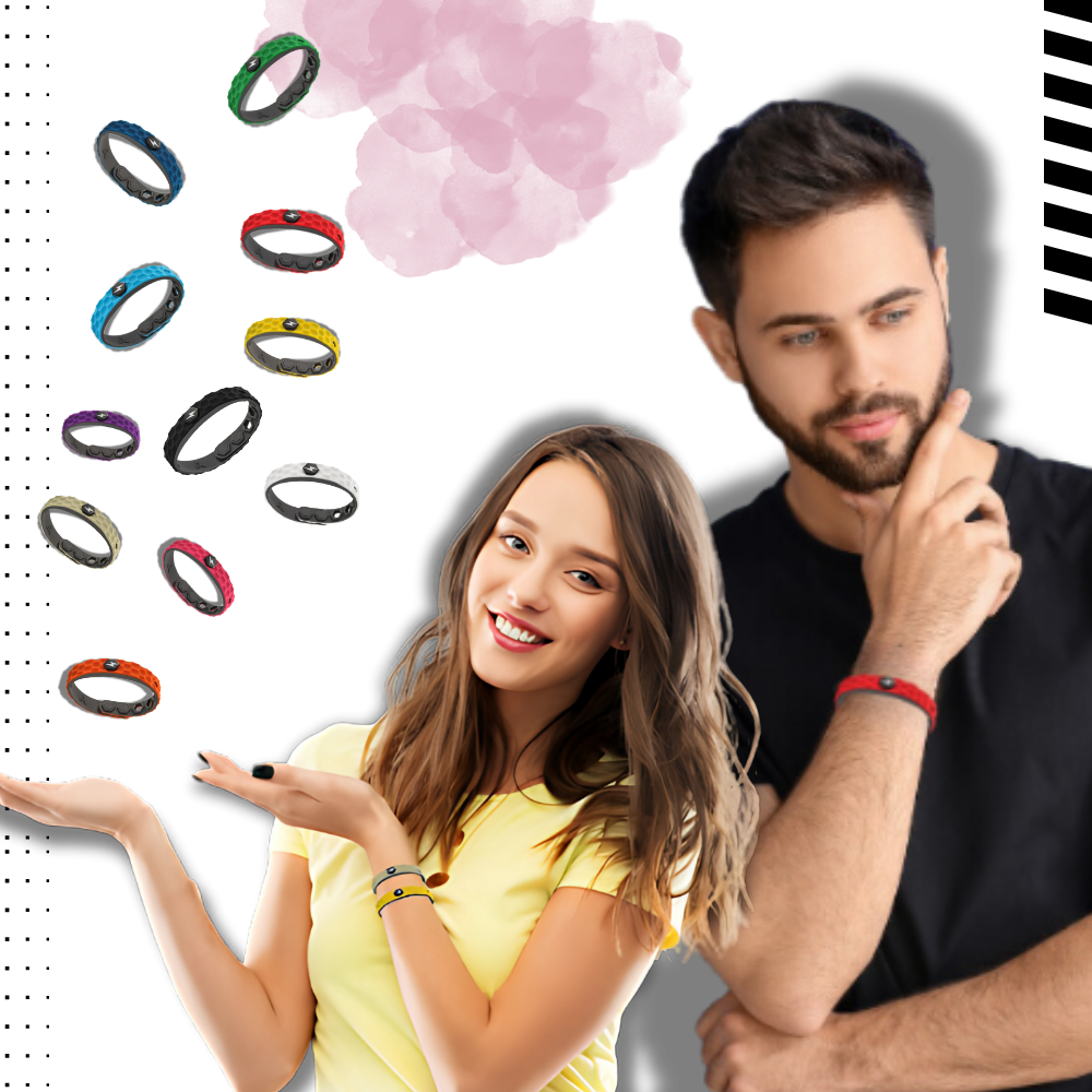 Bracelet antistatique à 2000 ions