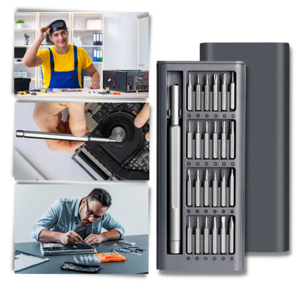 Jeu de tournevis de précision 24 en 1