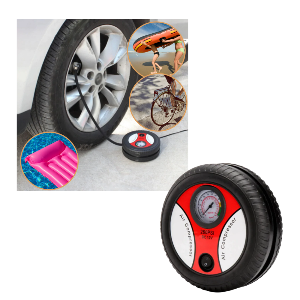 Compresseur d'air portable pour pneus de voiture