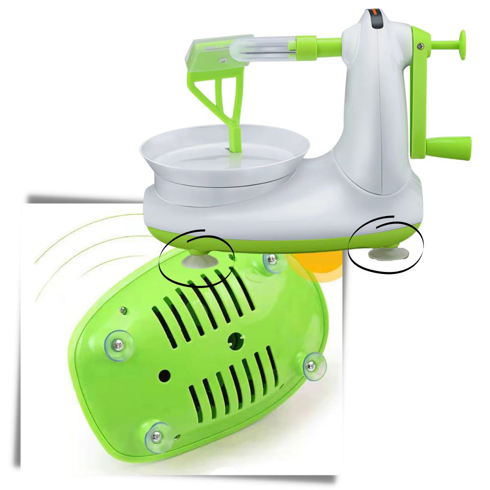 Éplucheur de fruits à manivelle