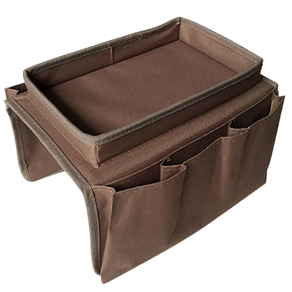 Sac de rangement pour accoudoir de canapé