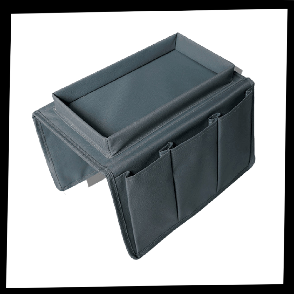 Sac de rangement pour accoudoir de canapé