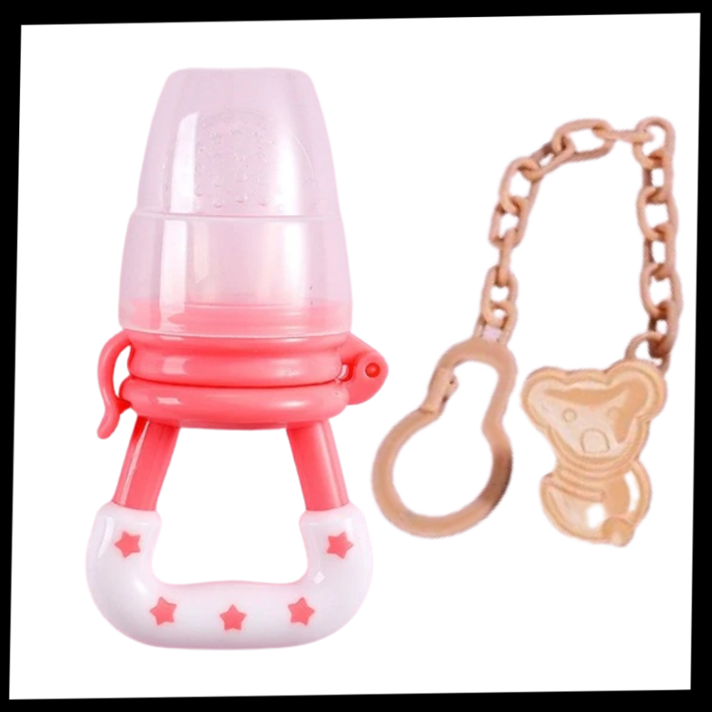 Tétine pour bébé à système de poussoir