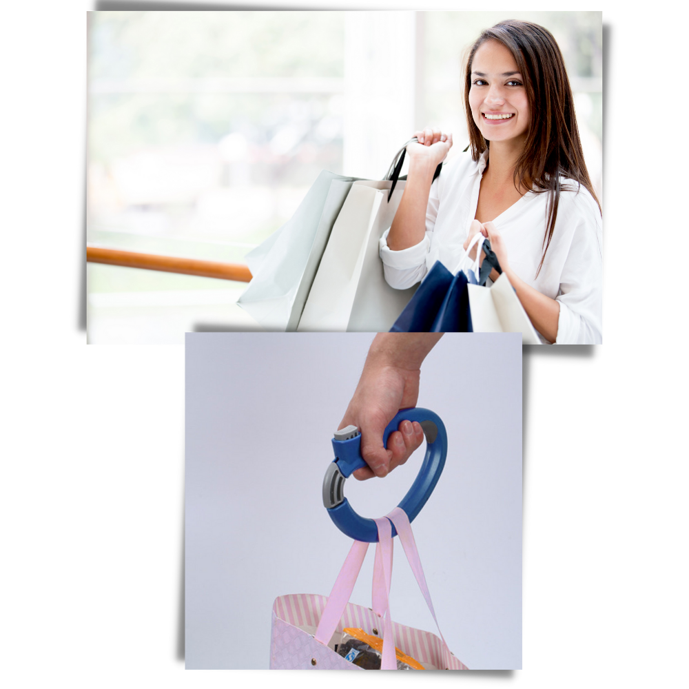 Poignée de transport pour sacs d'épicerie