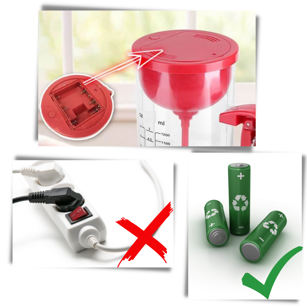 Mélangeur et distributeur de pâte sans fil