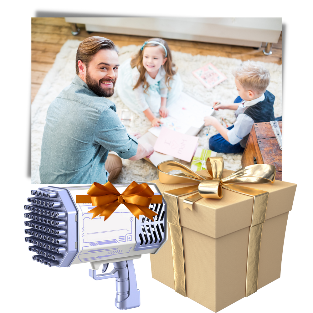 Souffleur de bulles Bazooka 69 trous