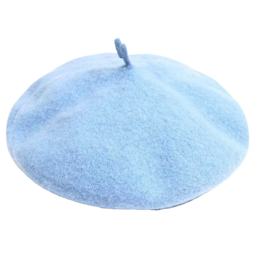 Béret classique en laine pour femme