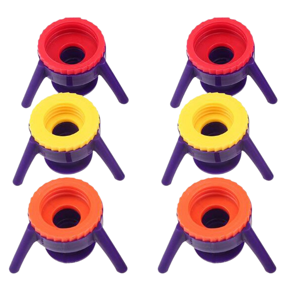 Lot de 6 bouchons supports de bouteille