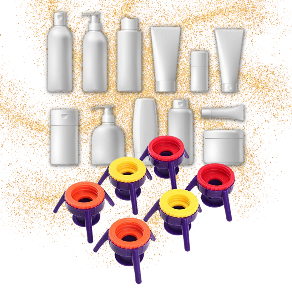 Lot de 6 bouchons supports de bouteille