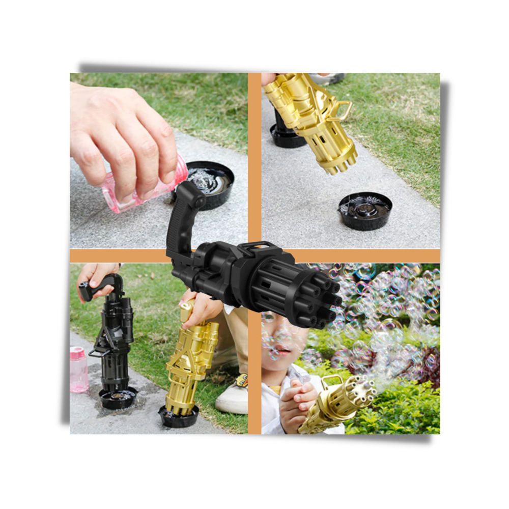 Pistolet à bulles automatique