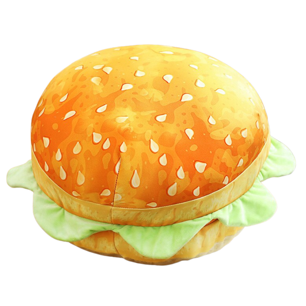 Coussin en forme de burger