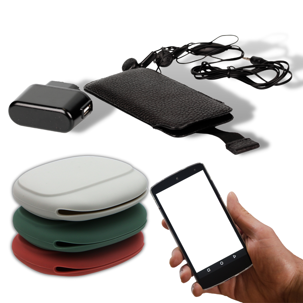 Etui en silicone pour petits accessoires électroniques