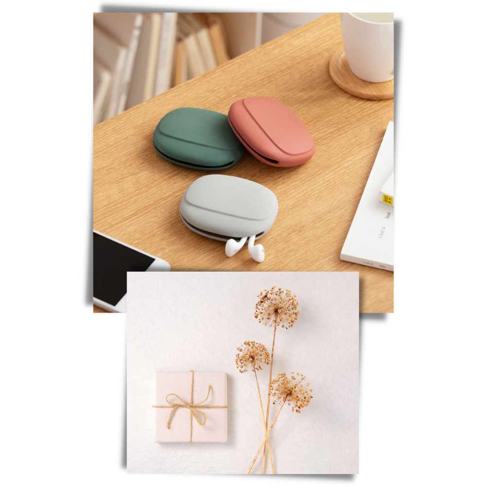 Etui en silicone pour petits accessoires électroniques