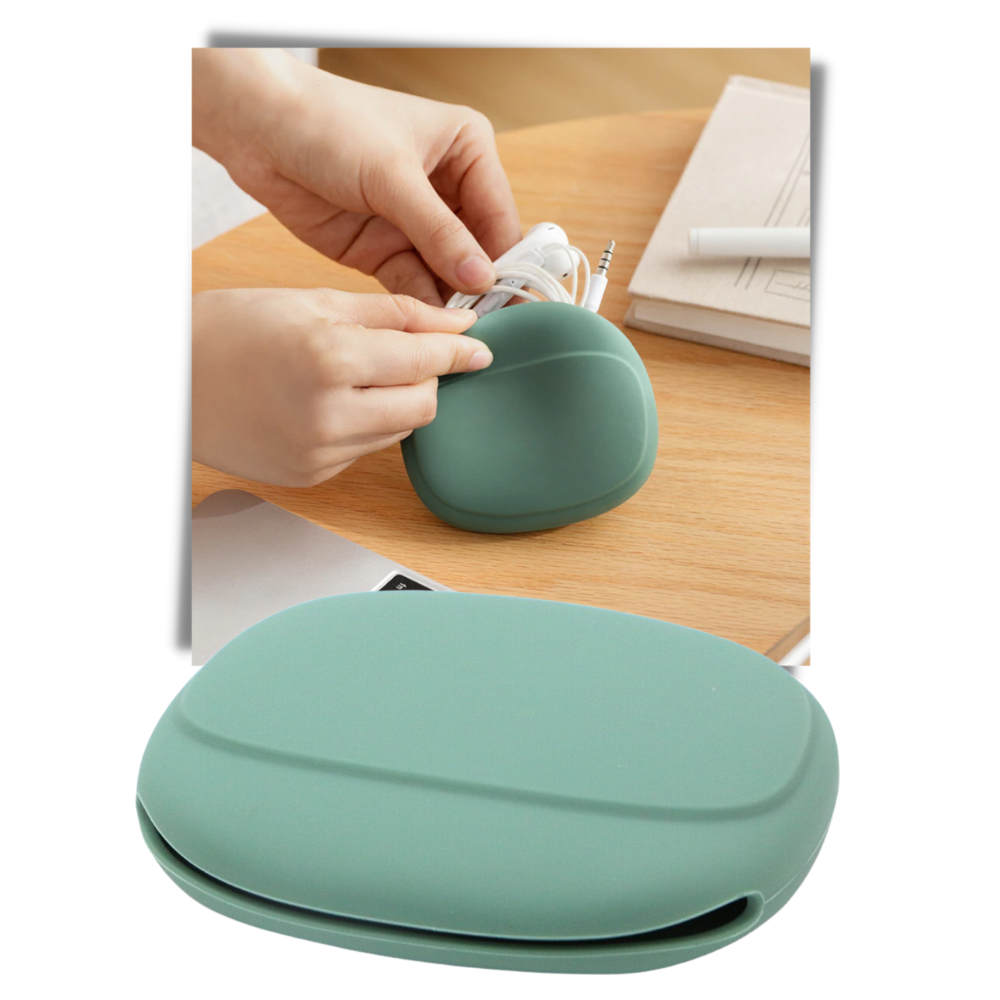Etui en silicone pour petits accessoires électroniques