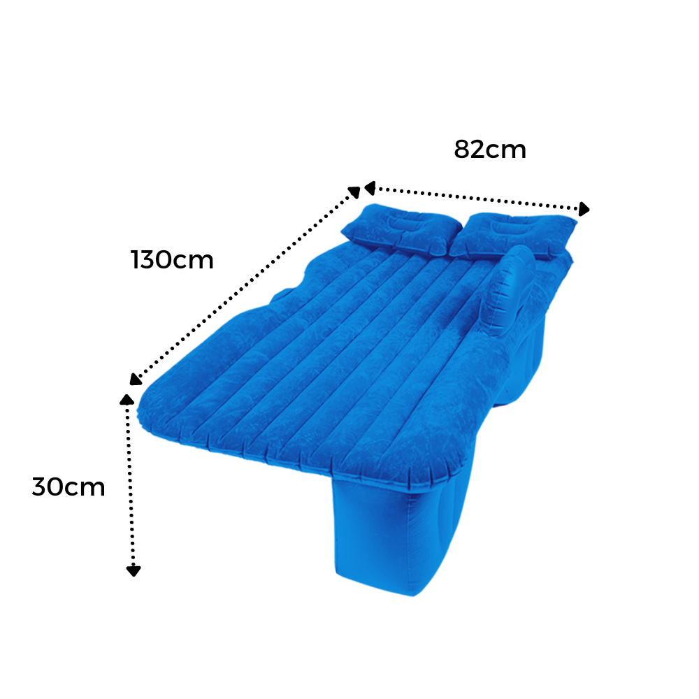 Lit gonflable pour siège arrière de voiture