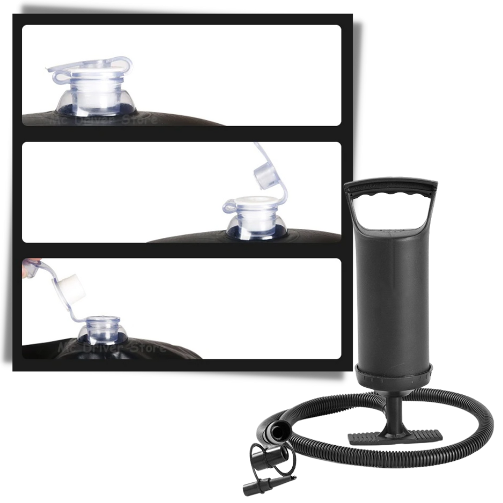 Lit gonflable pour siège arrière de voiture