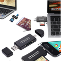 Lecteur de cartes mémoire USB 3-en-1