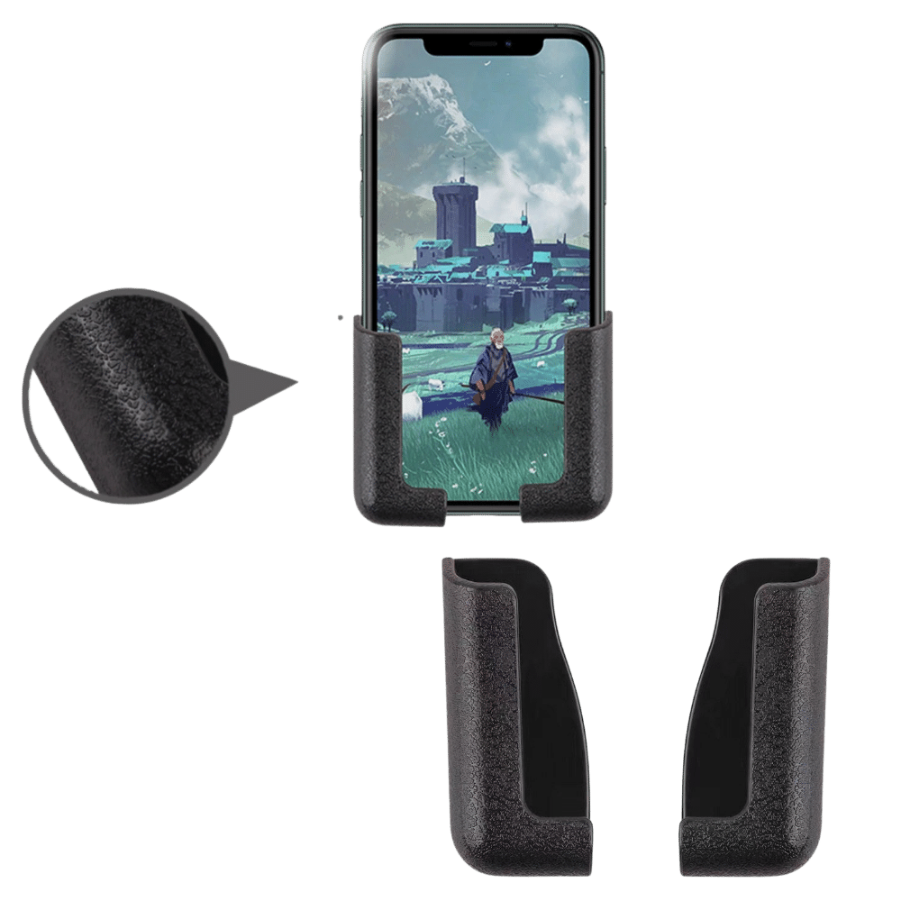 Pack de 2 Supports de téléphone adhésifs pour voiture