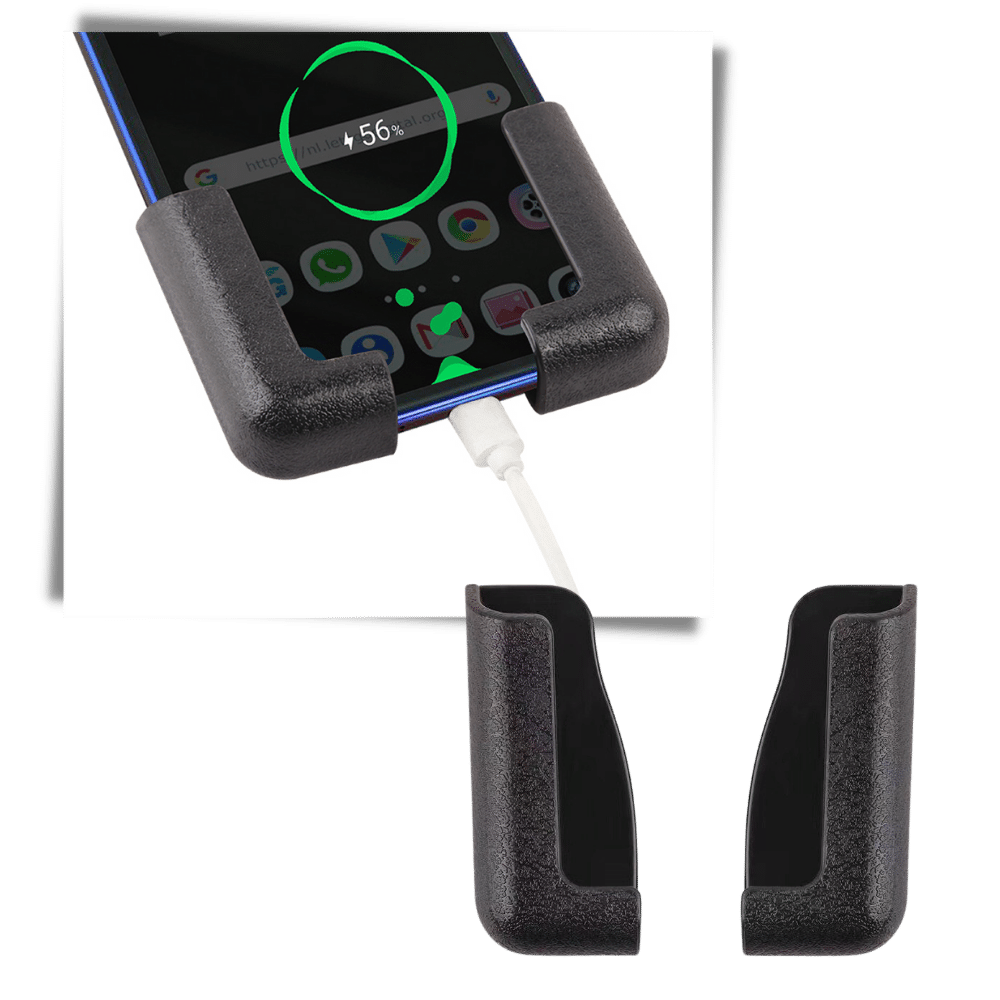 Pack de 2 Supports de téléphone adhésifs pour voiture