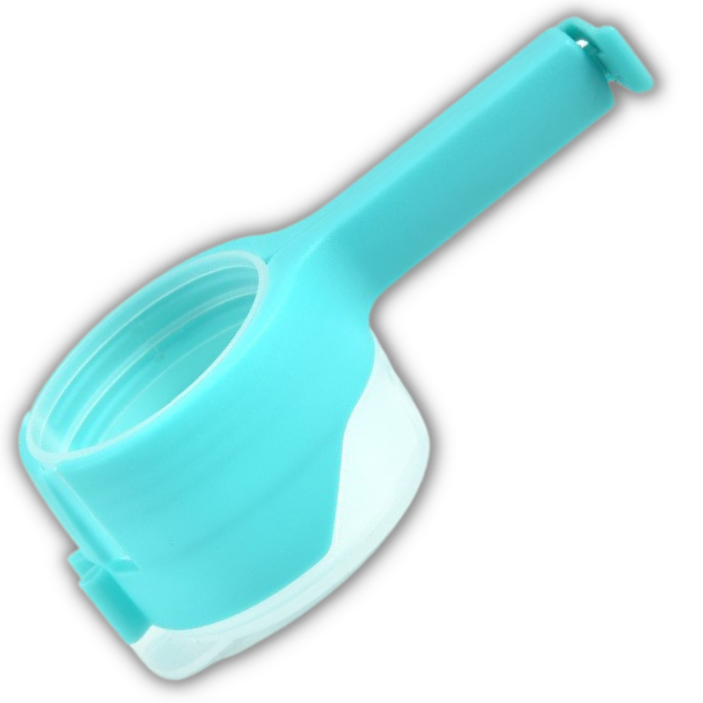 Clip pour sac alimentaire avec couvercle (2-pack)