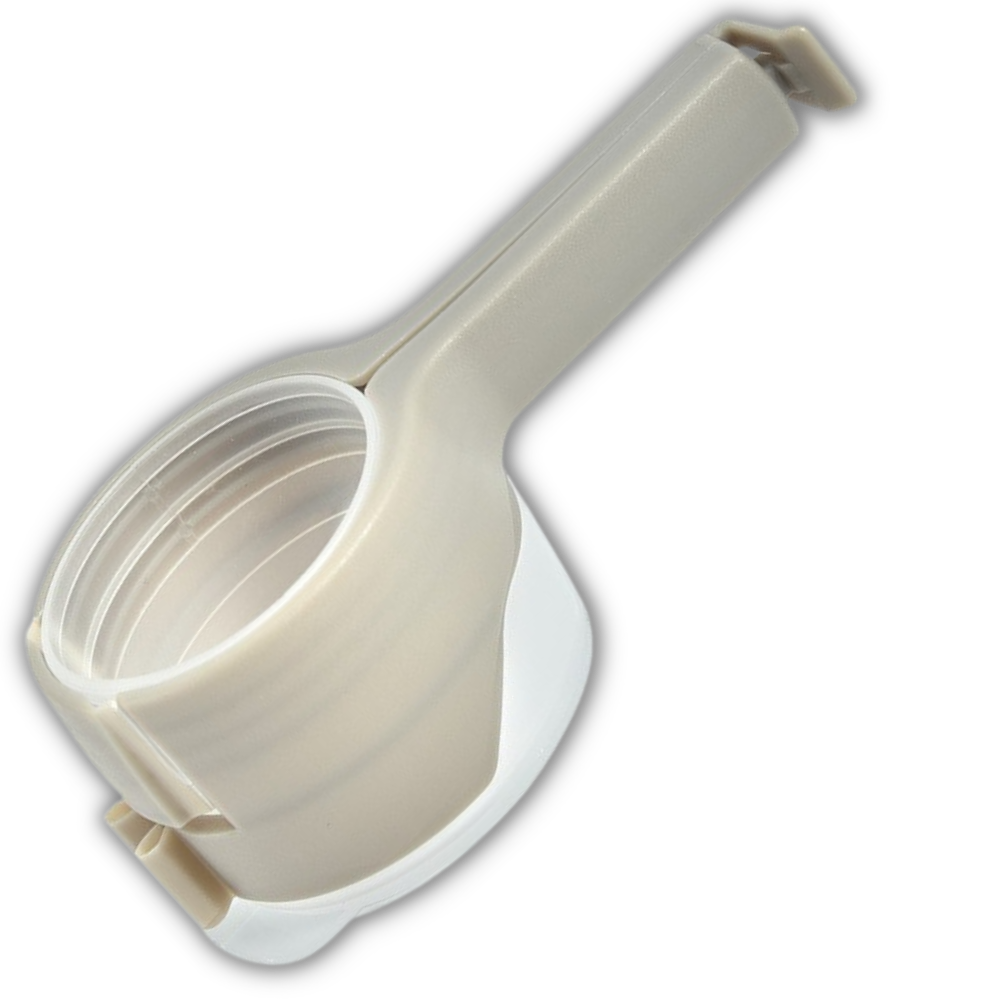Clip pour sac alimentaire avec couvercle (2-pack)