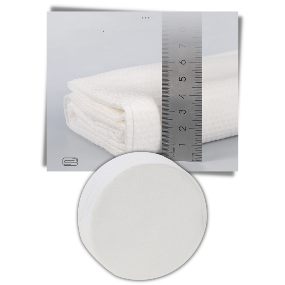 Grande serviette de voyage jetable