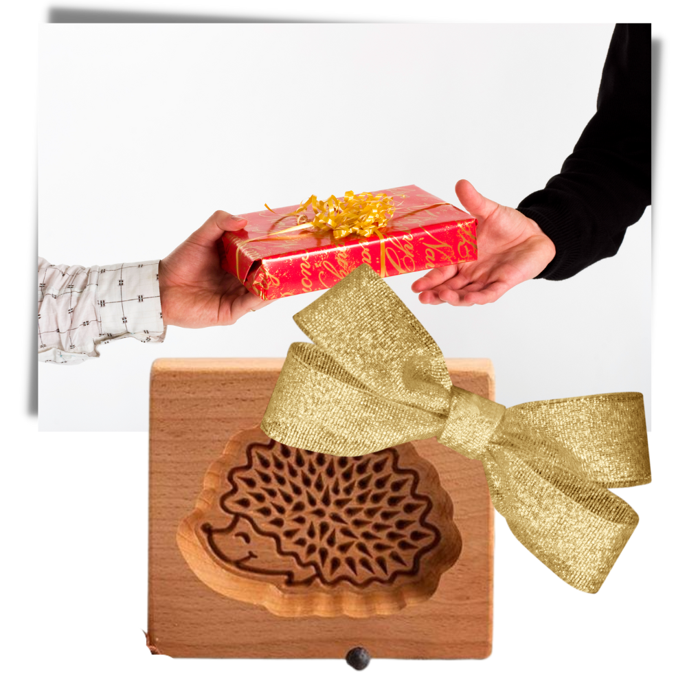 Moule à biscuits en bois