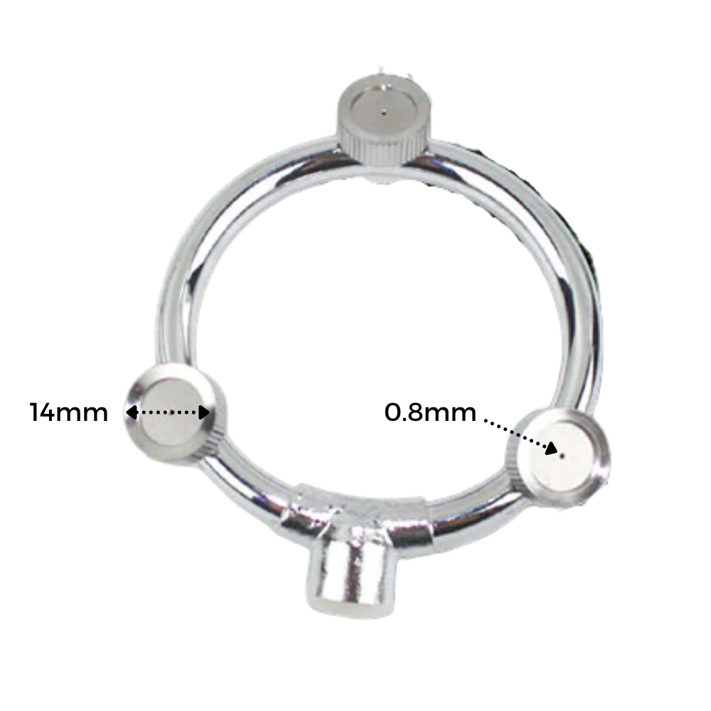 Buse d'arrosage de jardin à trois têtes