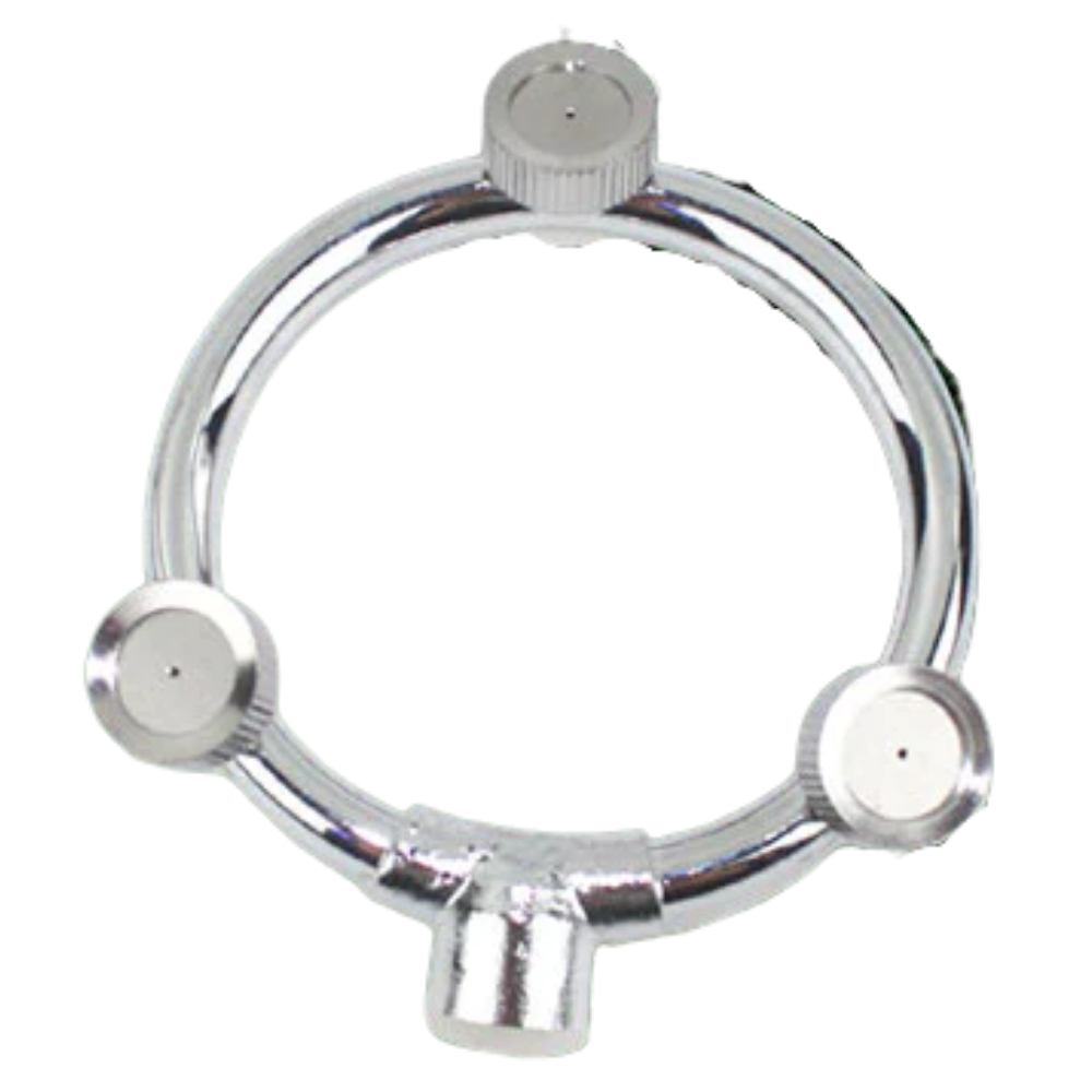 Buse d'arrosage de jardin à trois têtes