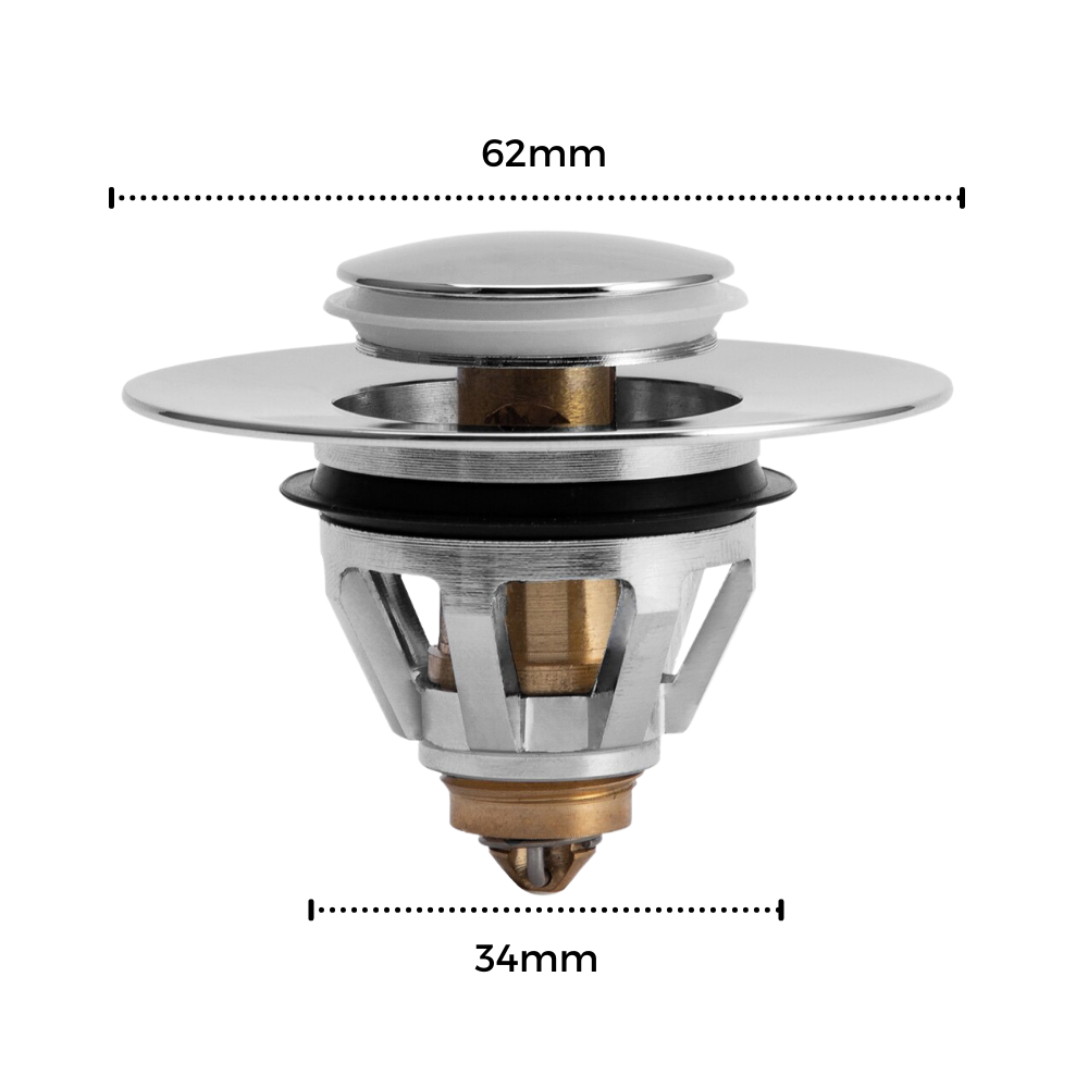 Filtre et bouchon de vidange pop up