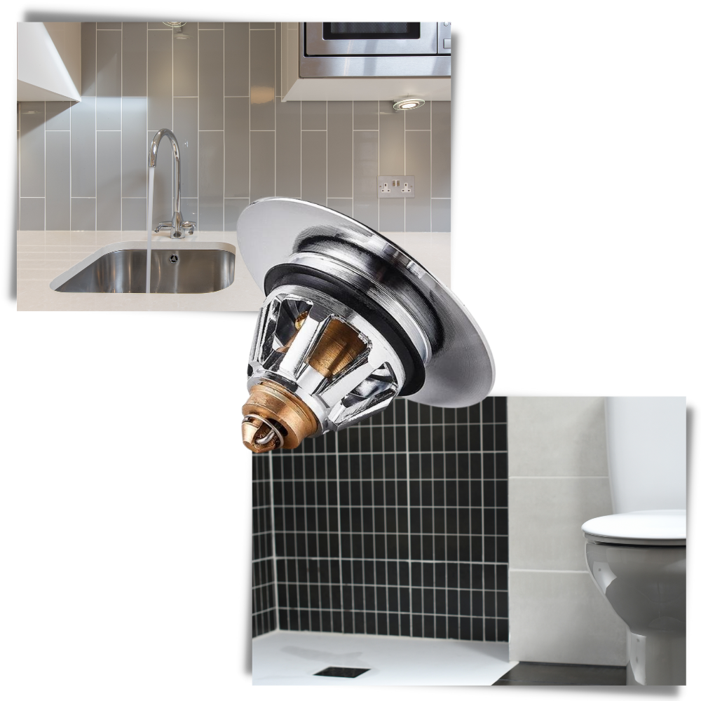 Filtre et bouchon de vidange pop up