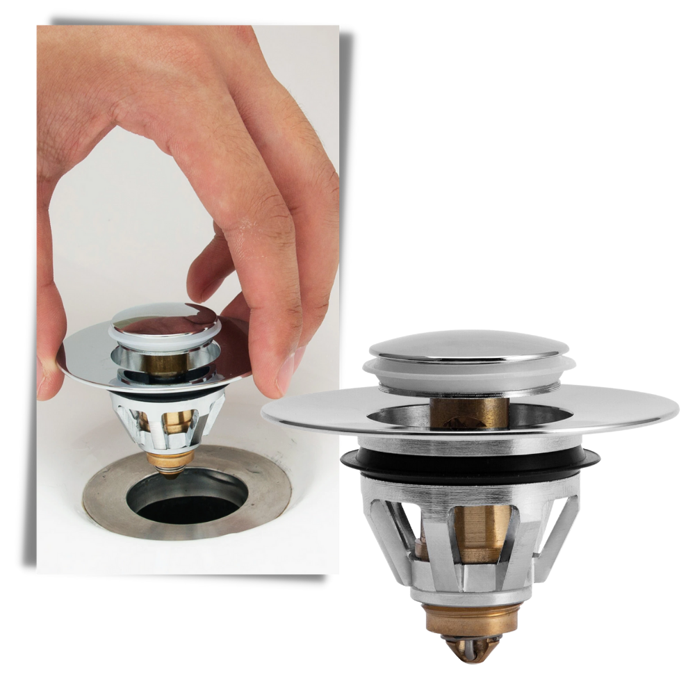 Filtre et bouchon de vidange pop up