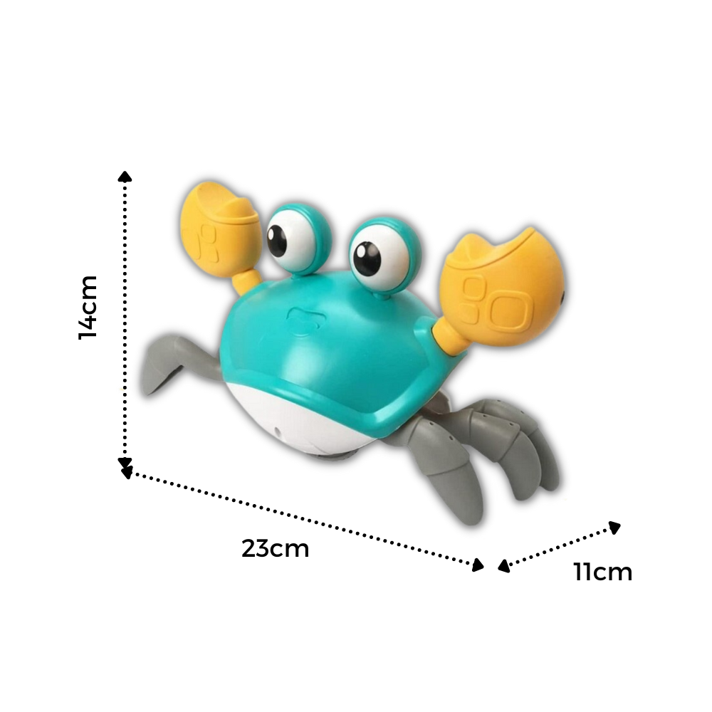 Jouet crabe avec détecteur de mouvement