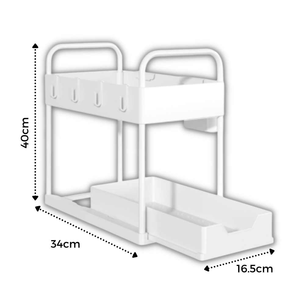 Porte-épices à double tiroir