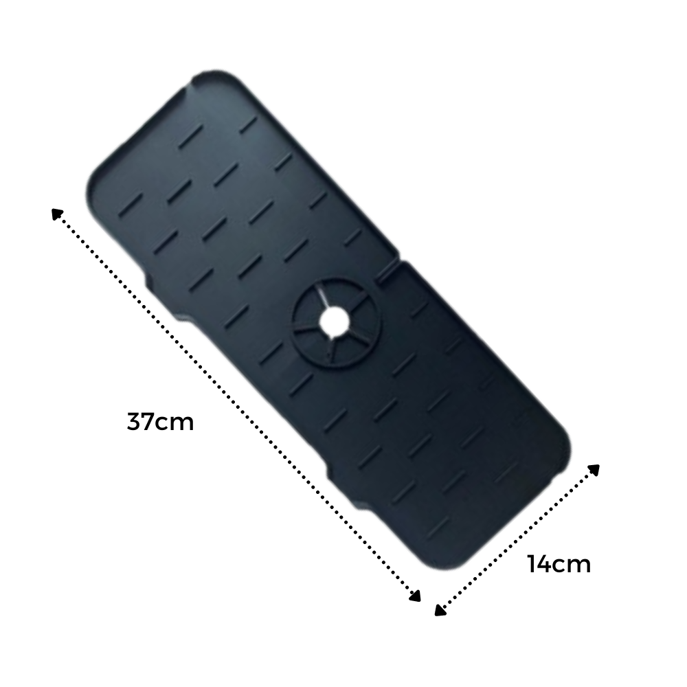 Tapis en silicone anti-éclaboussures pour évier