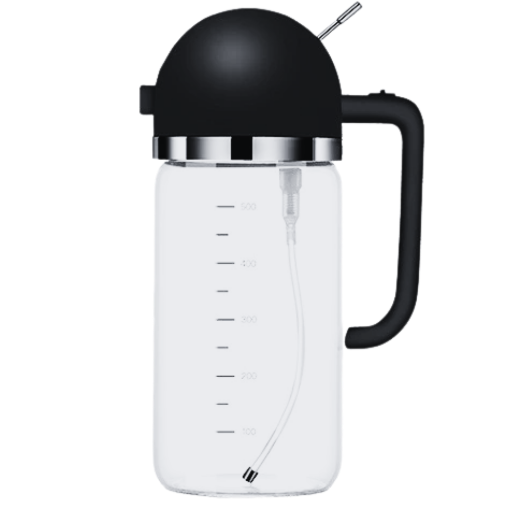 Bouteille distributeur d'huile à vaporisation et à versement