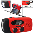 Radio d'urgence multifonctionnelle à dynamo