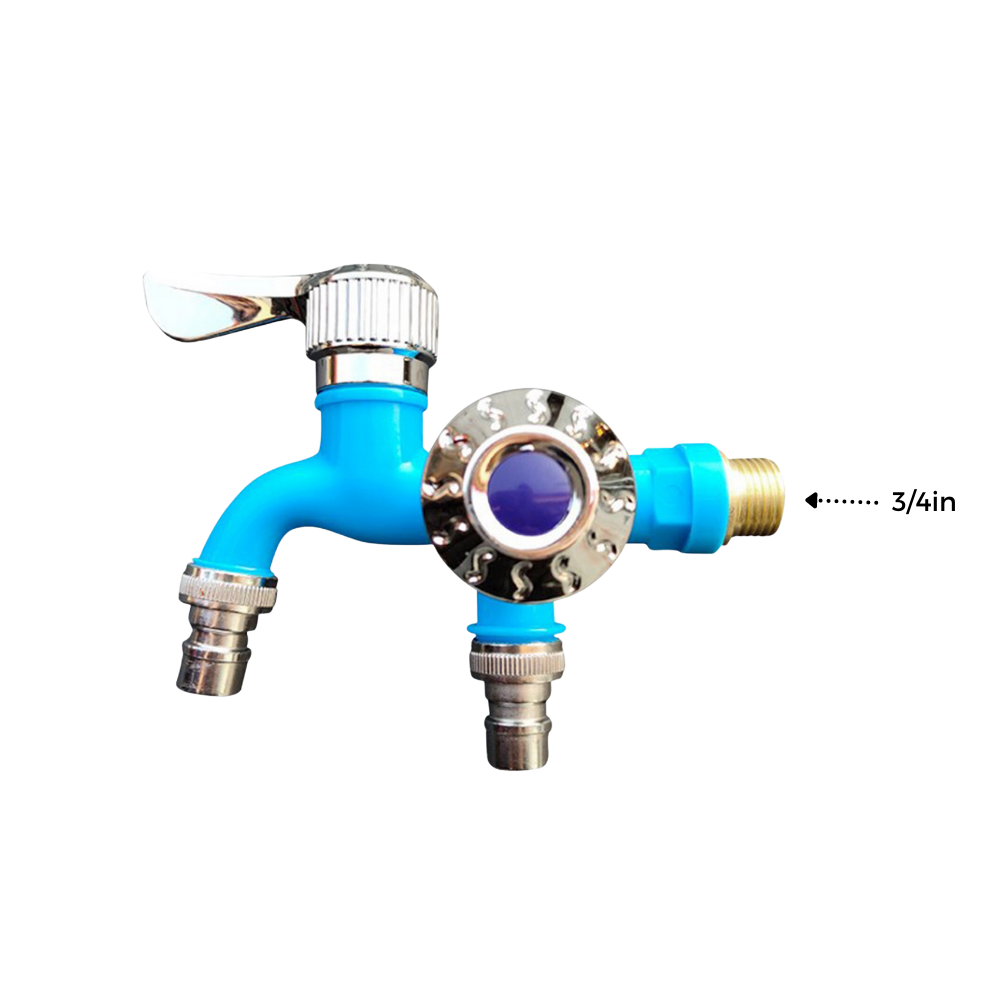 Robinet à double tête