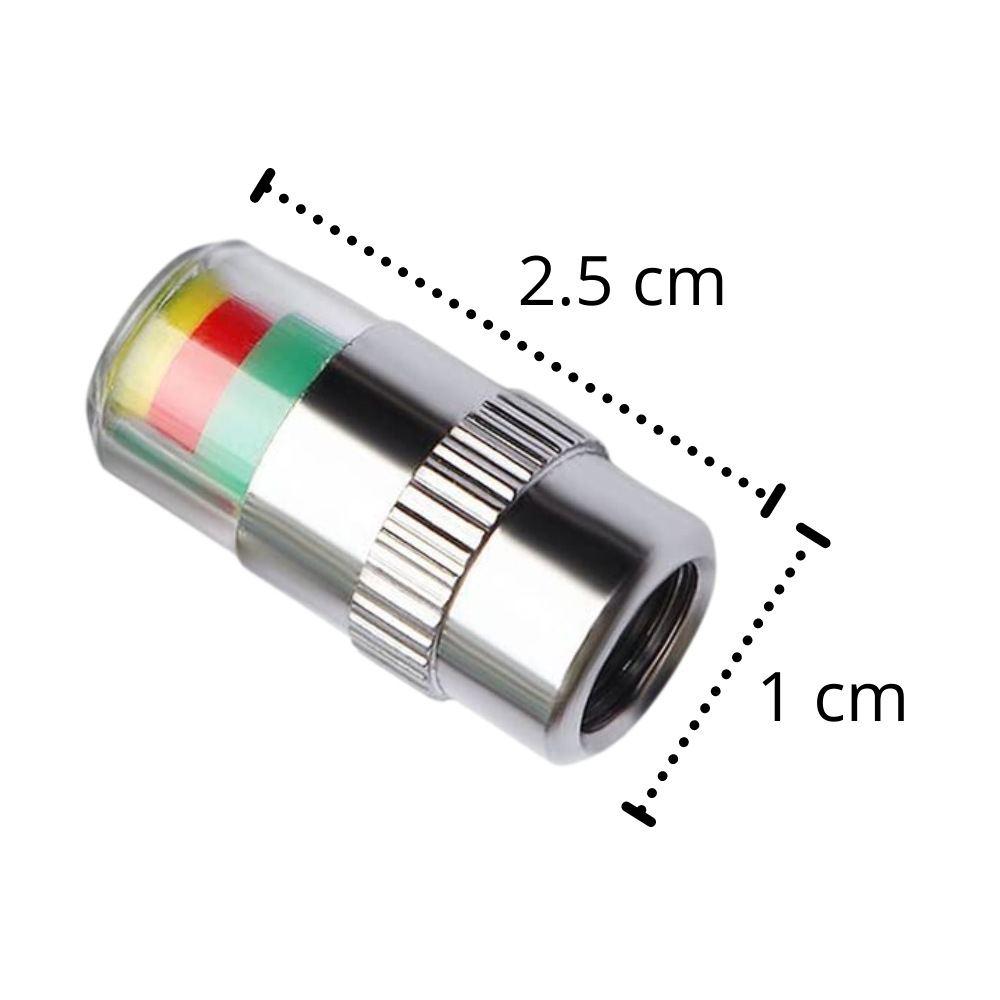 Lot de 4 capteurs de pression de pneus de voiture