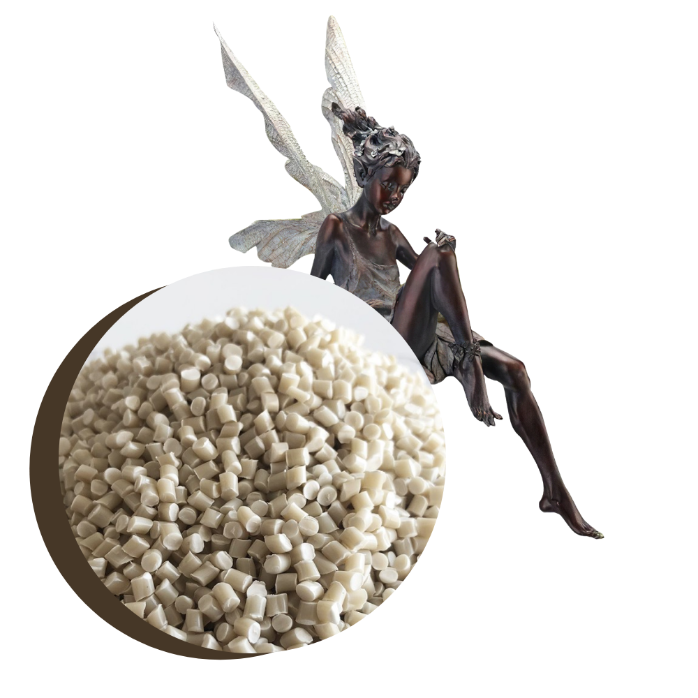 Ornement de jardin en forme de statue de fée