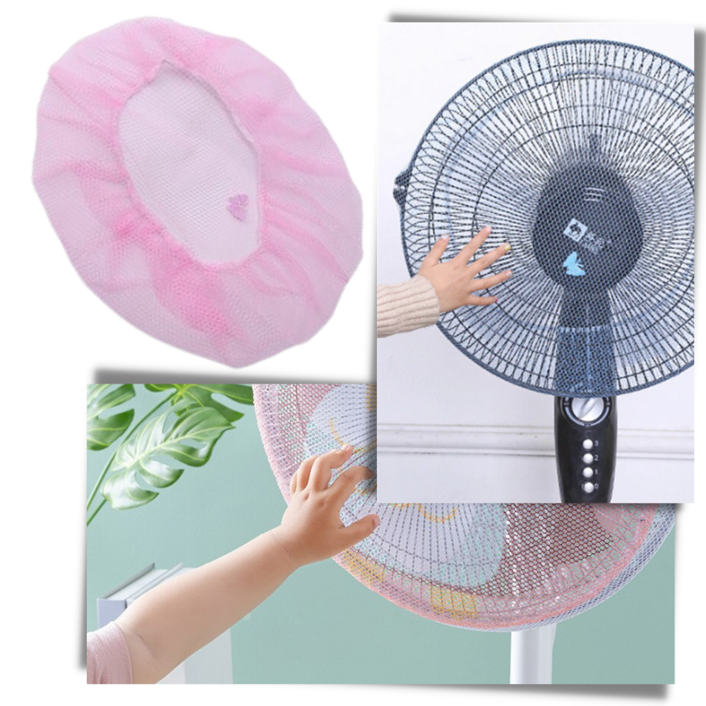 Lot de 2 filtres de protection pour ventilateur électrique