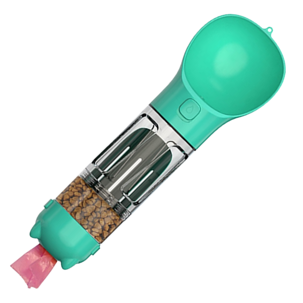 Bouteille distributrice d'eau et de nourriture pour animaux