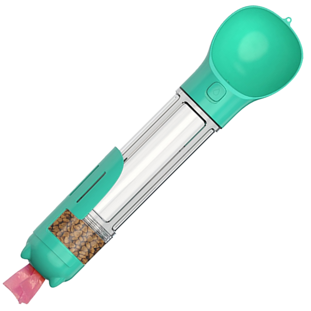 Bouteille distributrice d'eau et de nourriture pour animaux