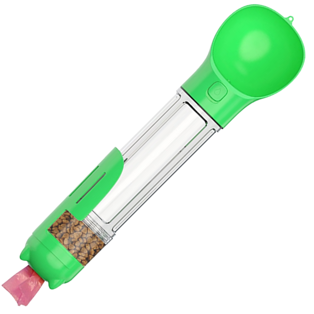 Bouteille distributrice d'eau et de nourriture pour animaux