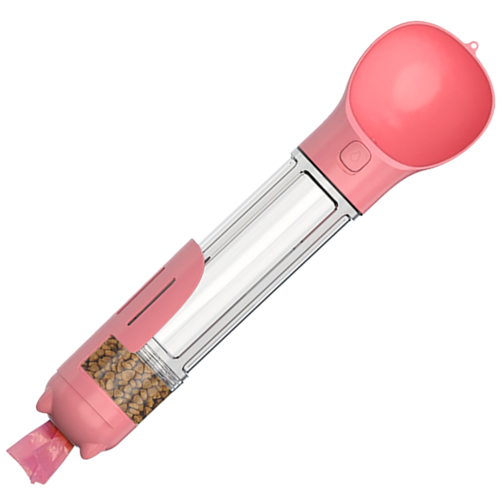 Bouteille distributrice d'eau et de nourriture pour animaux