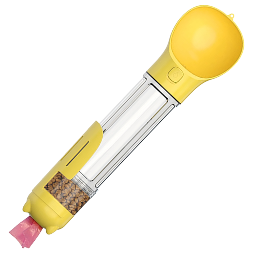 Bouteille distributrice d'eau et de nourriture pour animaux